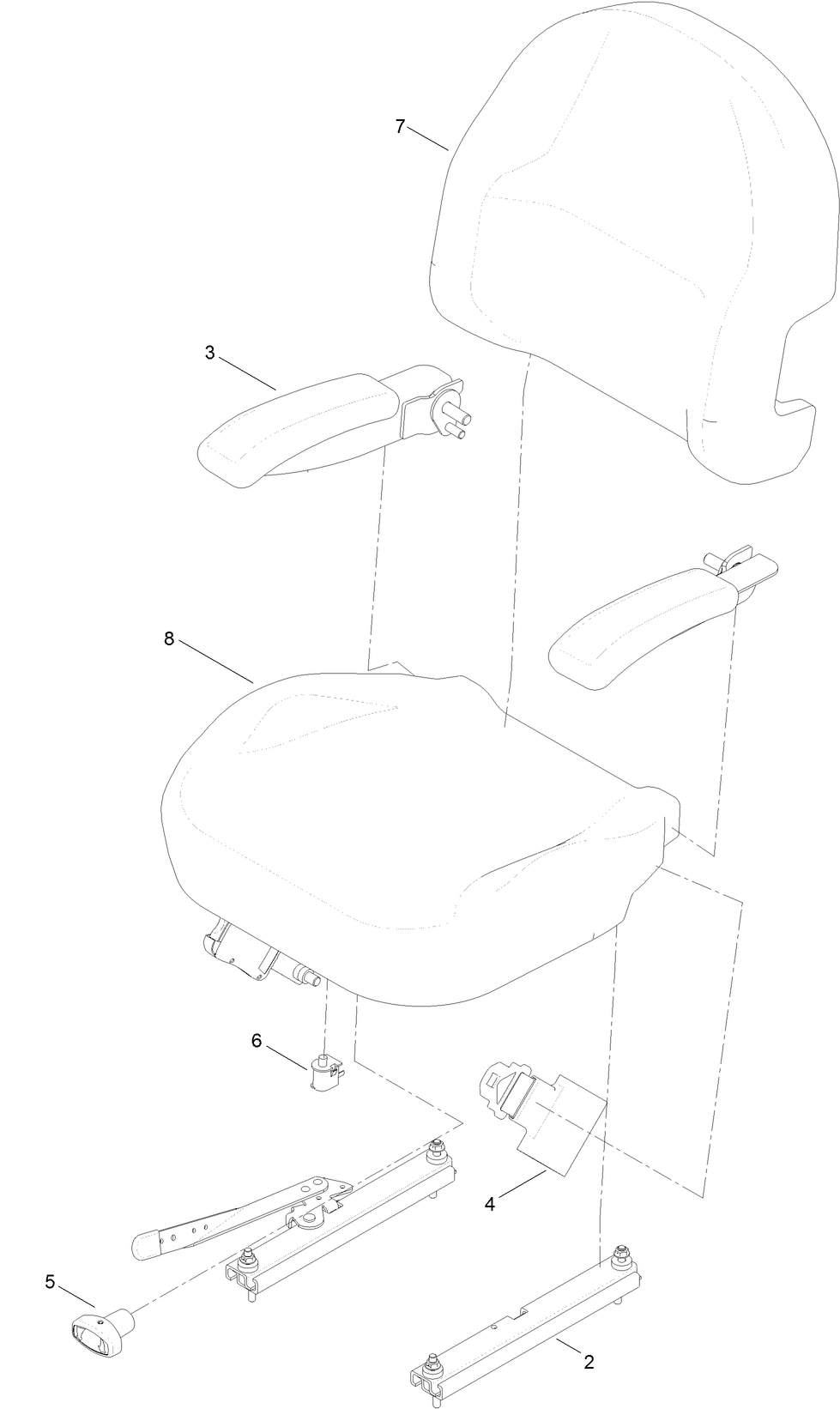 Seat Assembly No. 130-0801