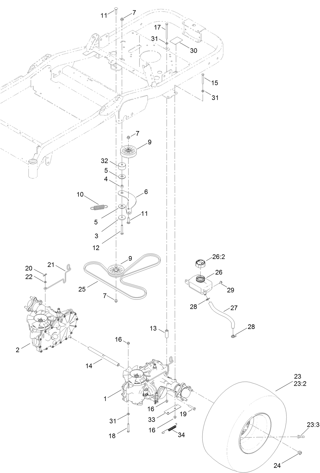 Traction Drive Assembly