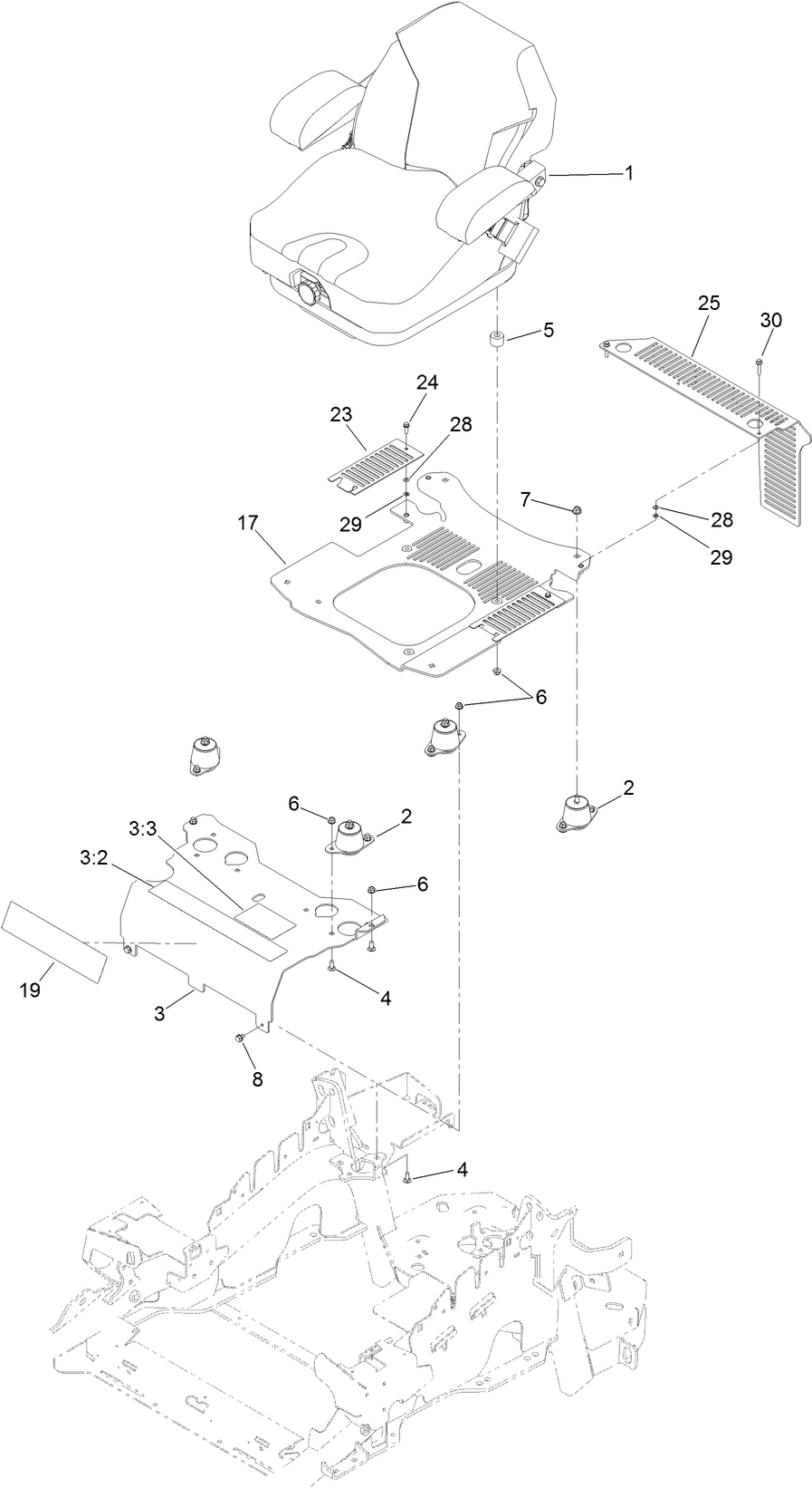 Seat Mounting Assembly
