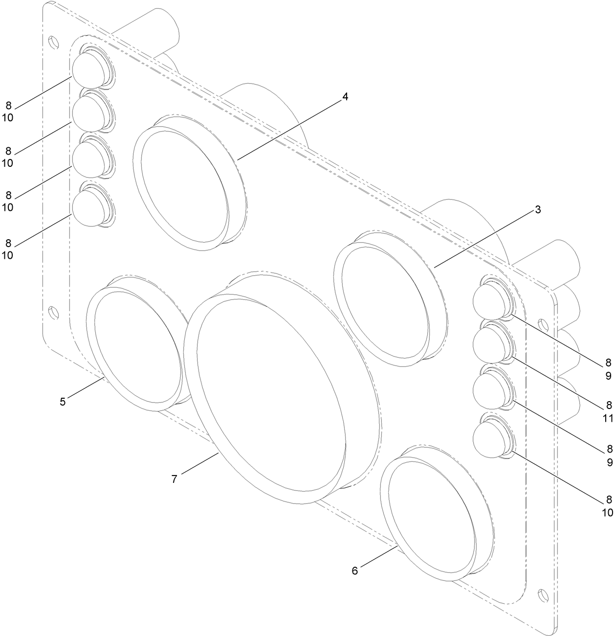 Instrument Panel Assembly No. AU125255