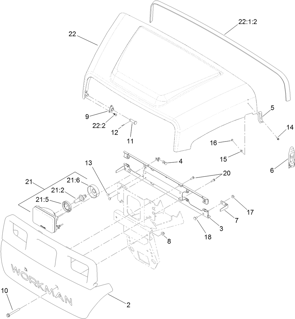 Hood and Bumper Assembly