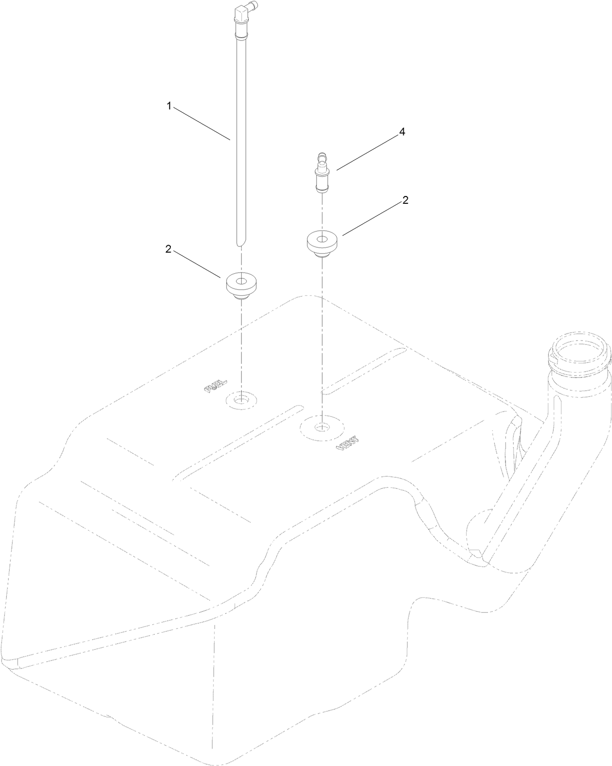 Fuel Tank Assembly No. 117-7352