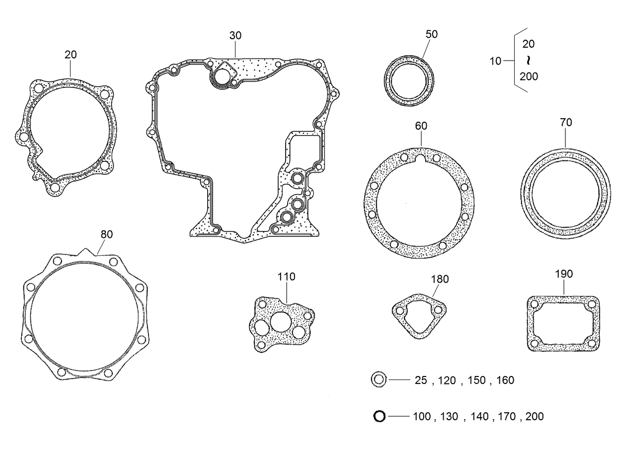 Lower Engine Gasket Kit