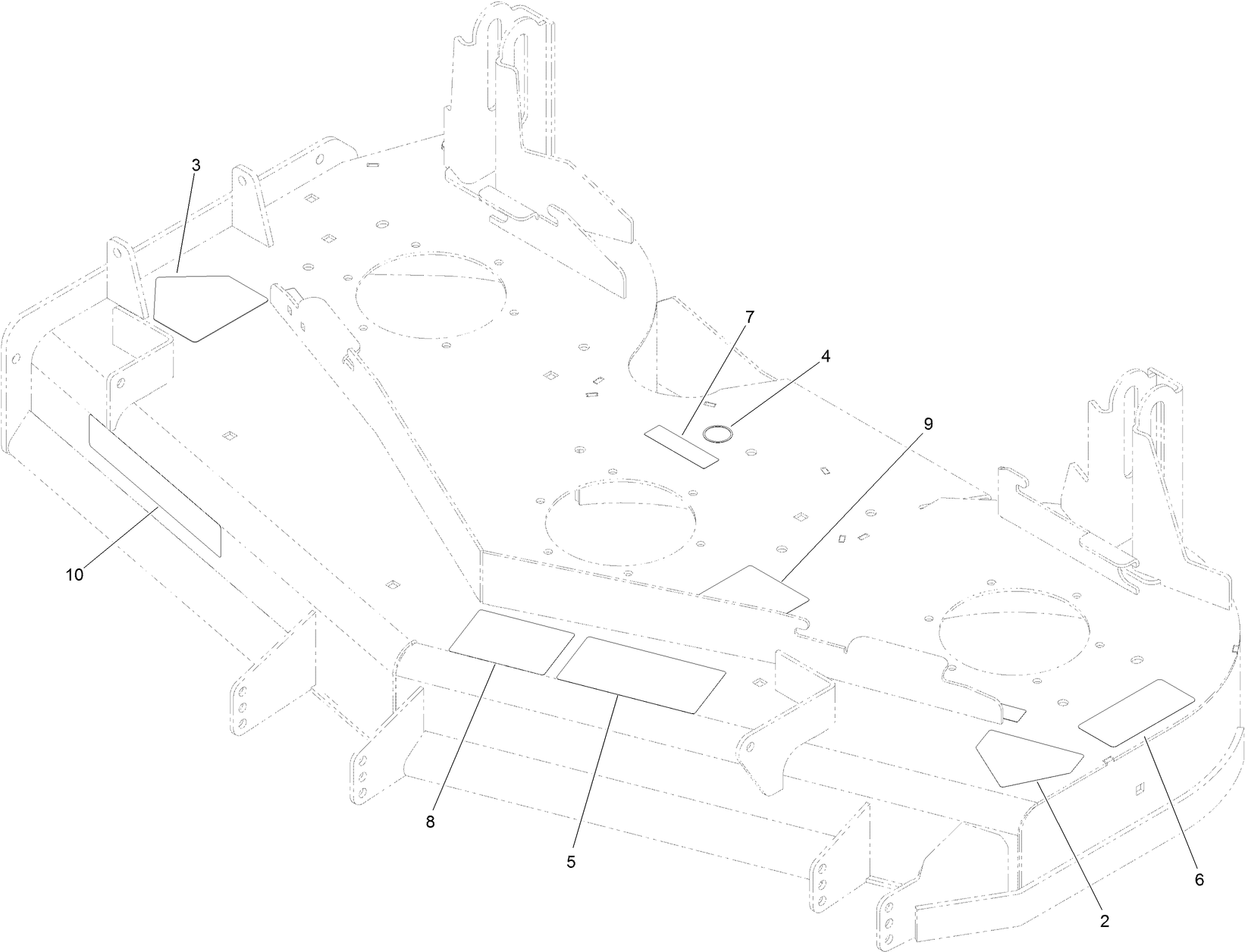 Deck Decal Assembly No. 120-2441