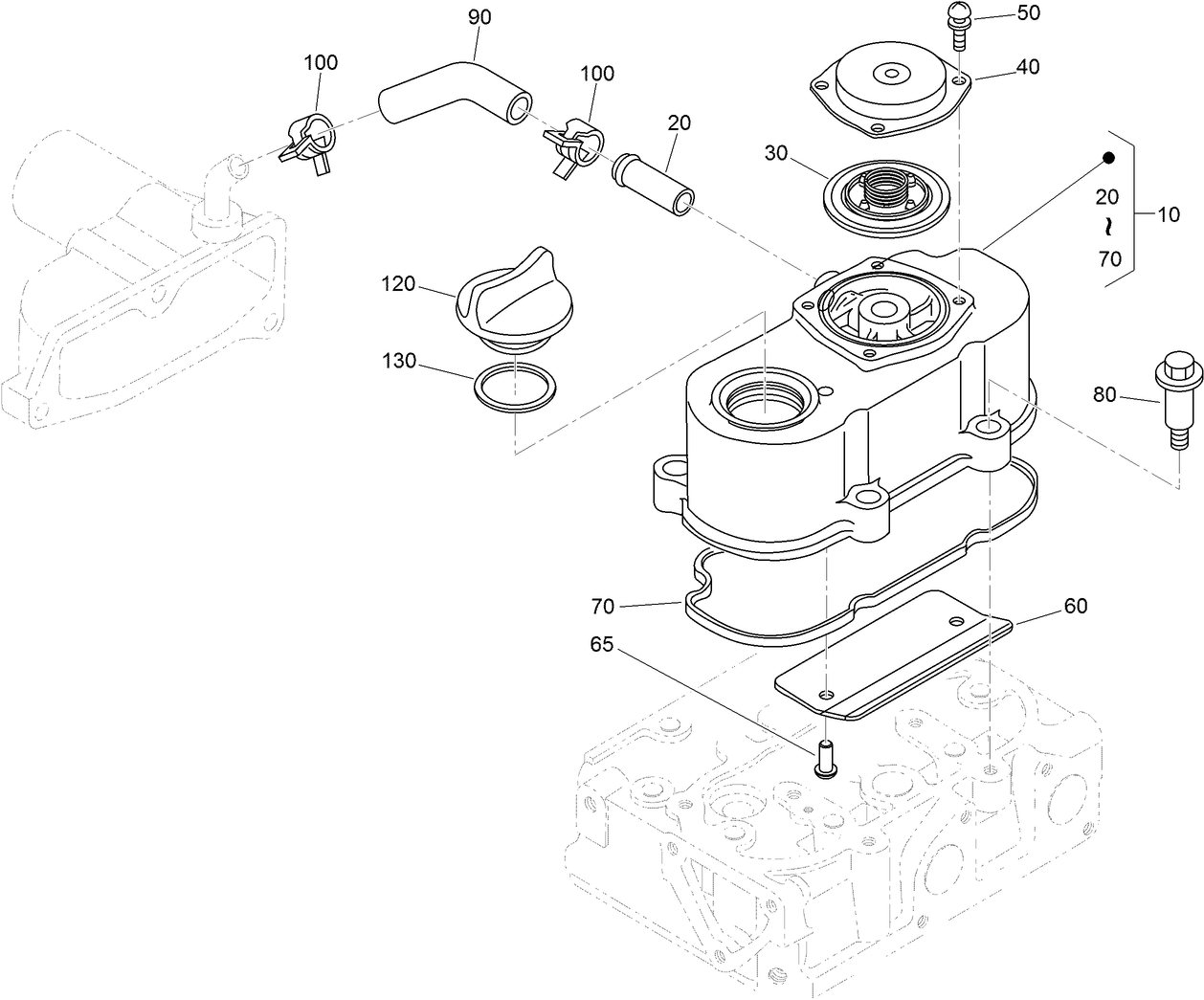 Cylinder Head Cover Assembly