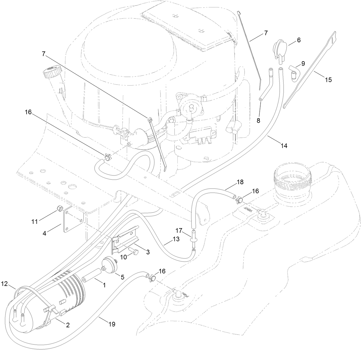 Fuel Delivery System Assembly