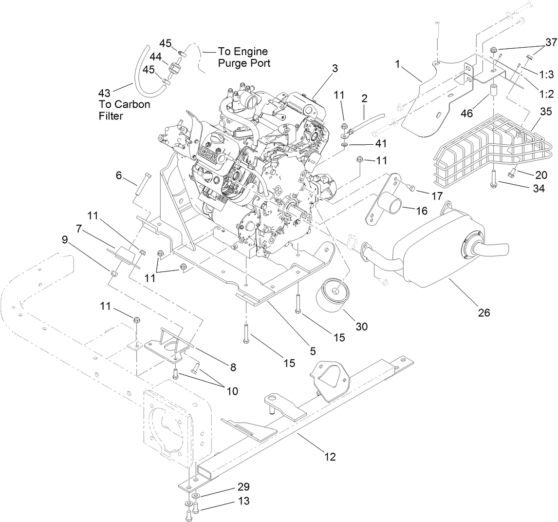 Engine Installation Assembly