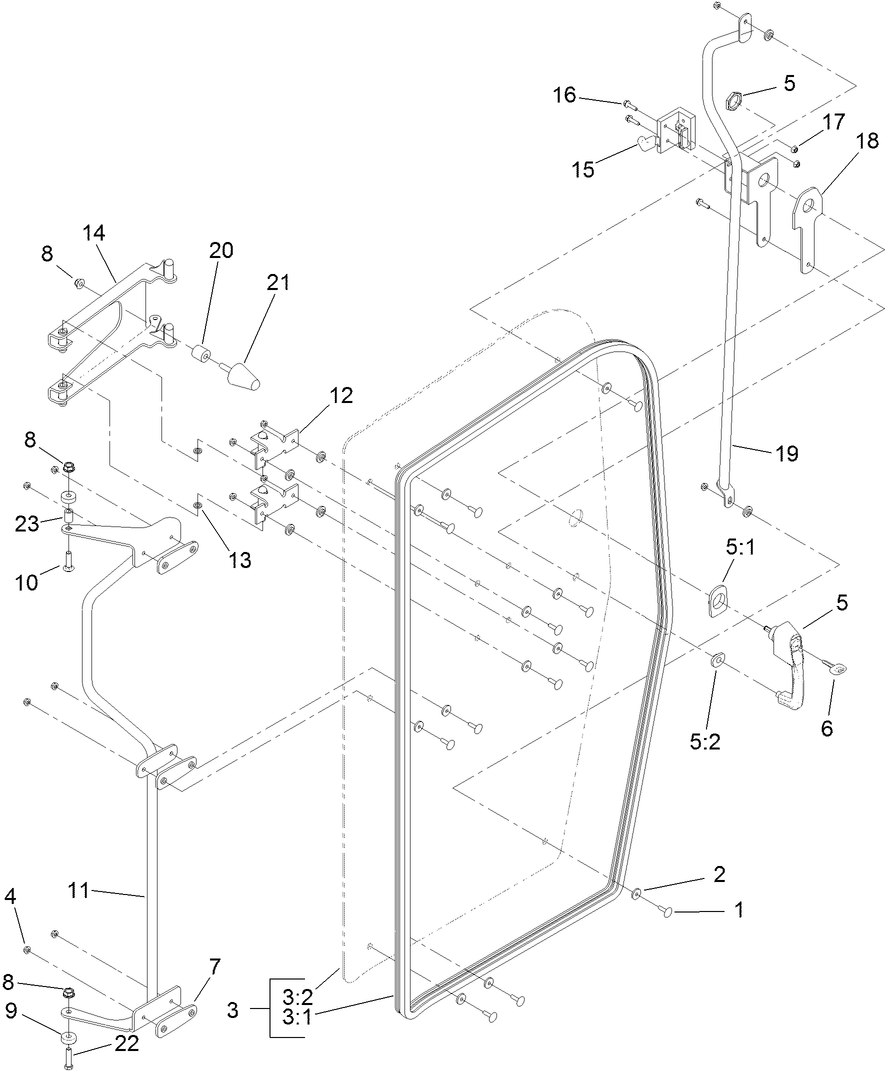 Left Door Assembly