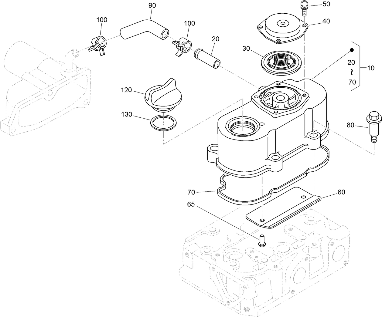 Cylinder Head Cover Assembly