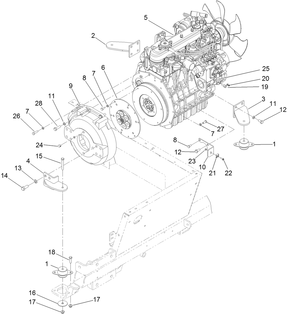 Engine Mounting Assembly