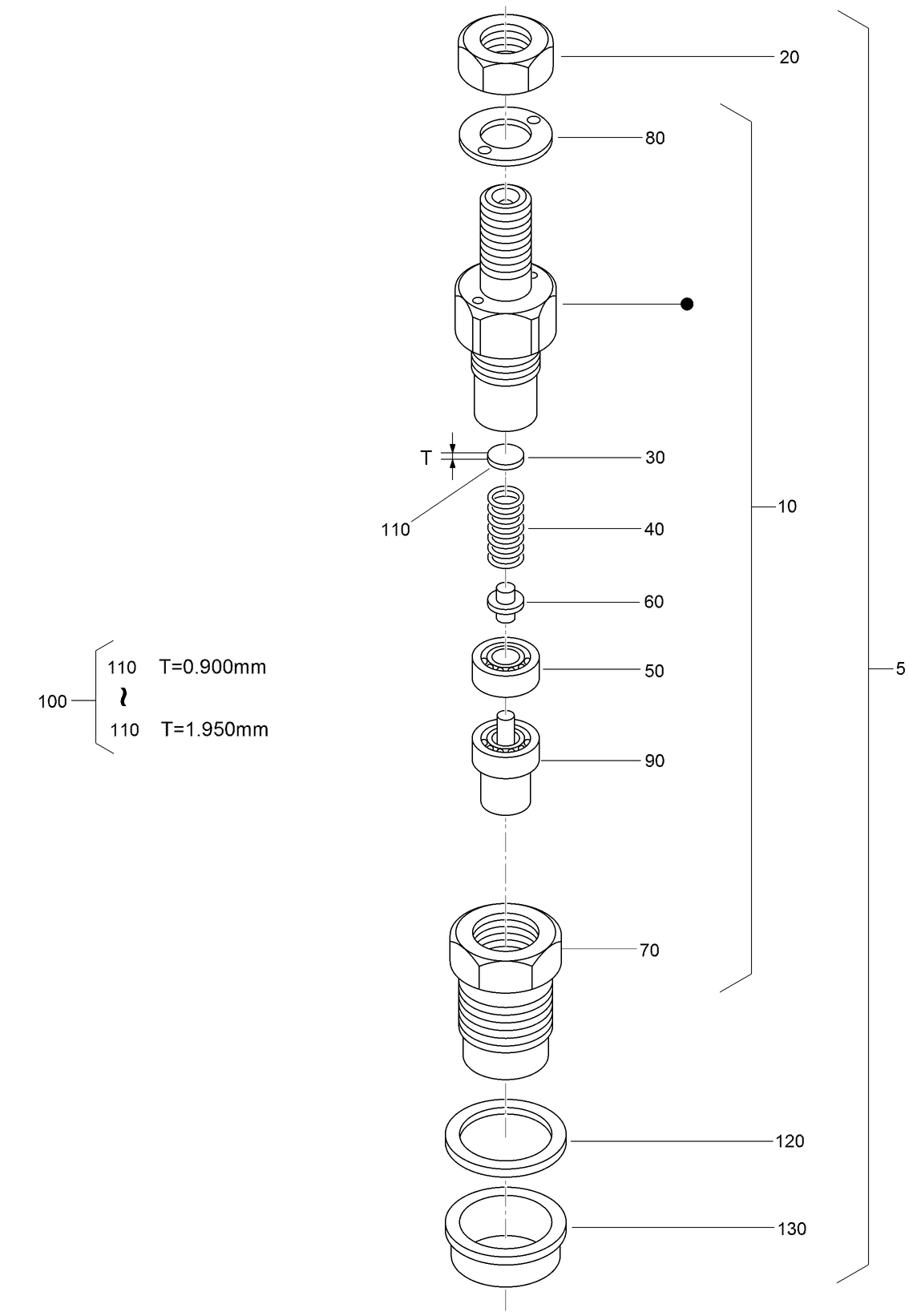 Nozzle Holder Assembly