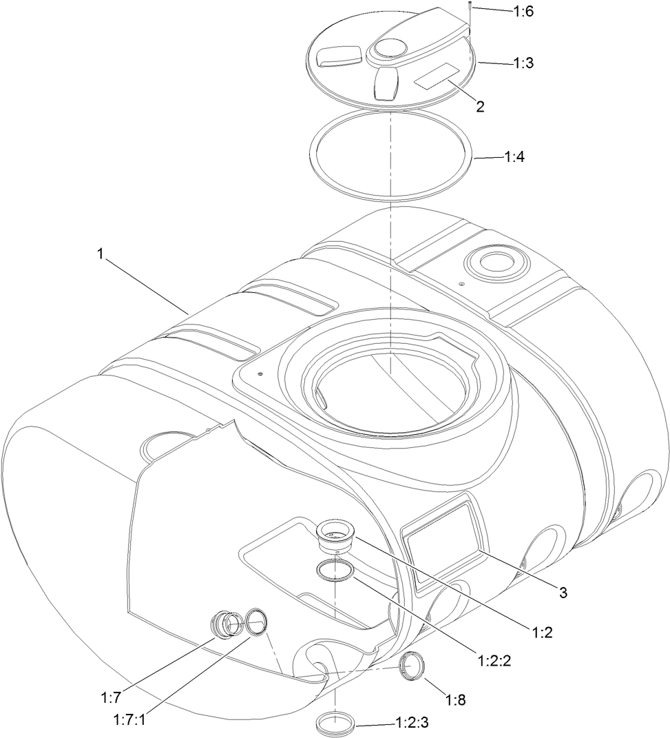 Tank Assembly No. 117-8005
