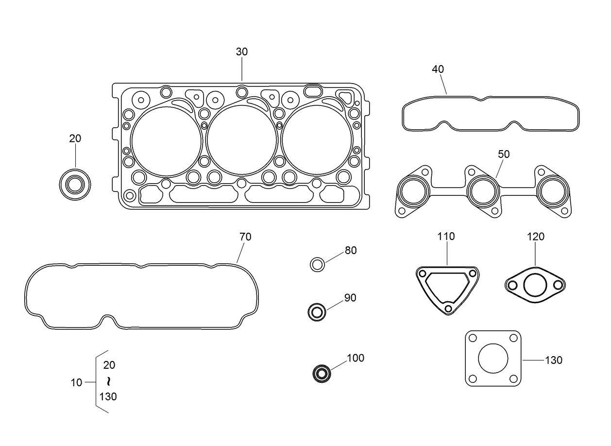 Upper Engine Gasket Kit