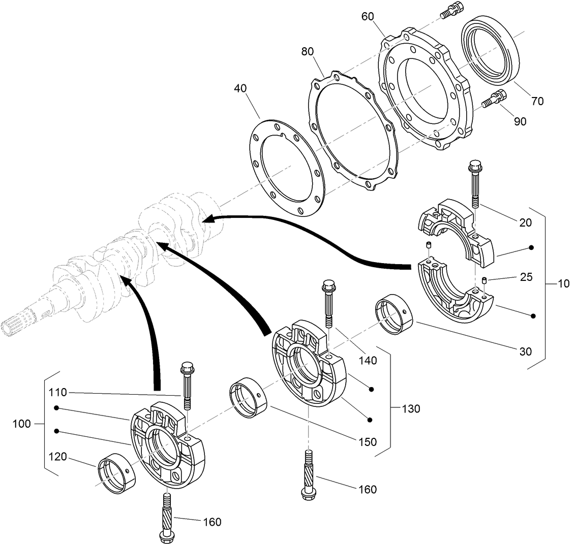 Main Bearing Case Assembly