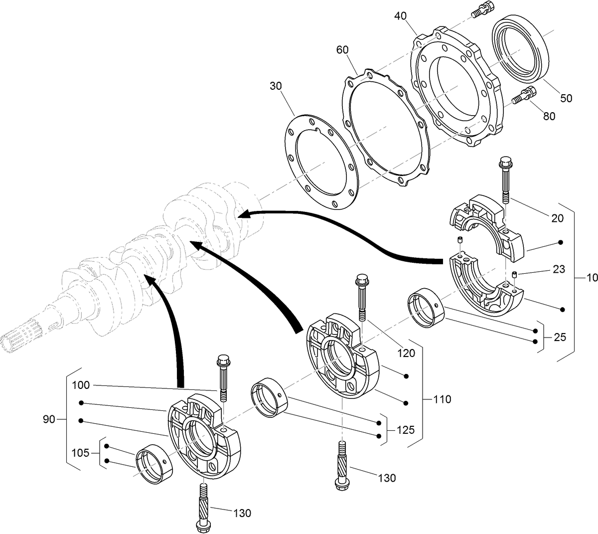 Main Bearing Case Assembly