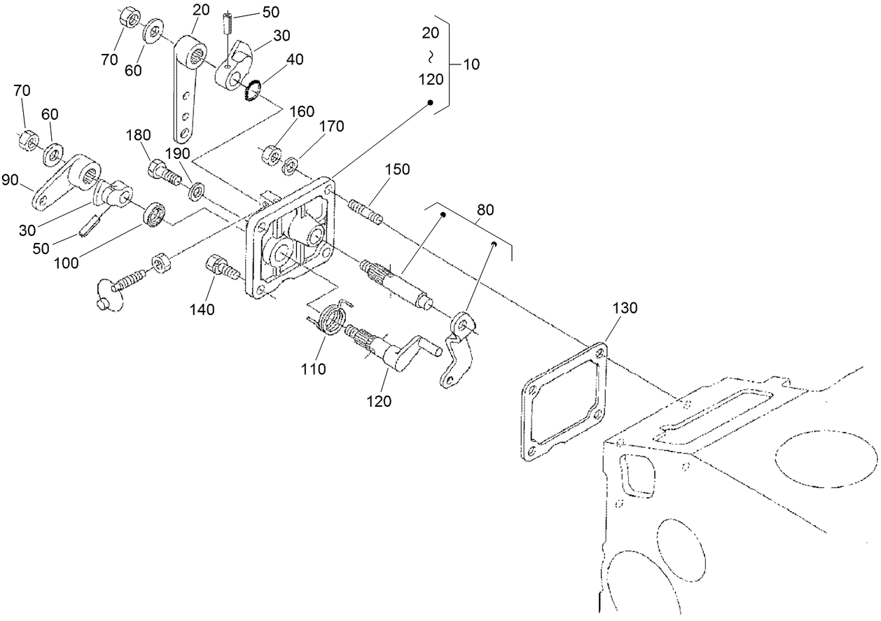 Speed Control Plate Assembly