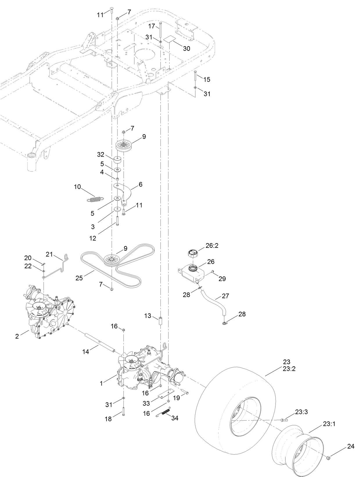 Traction Drive Assembly