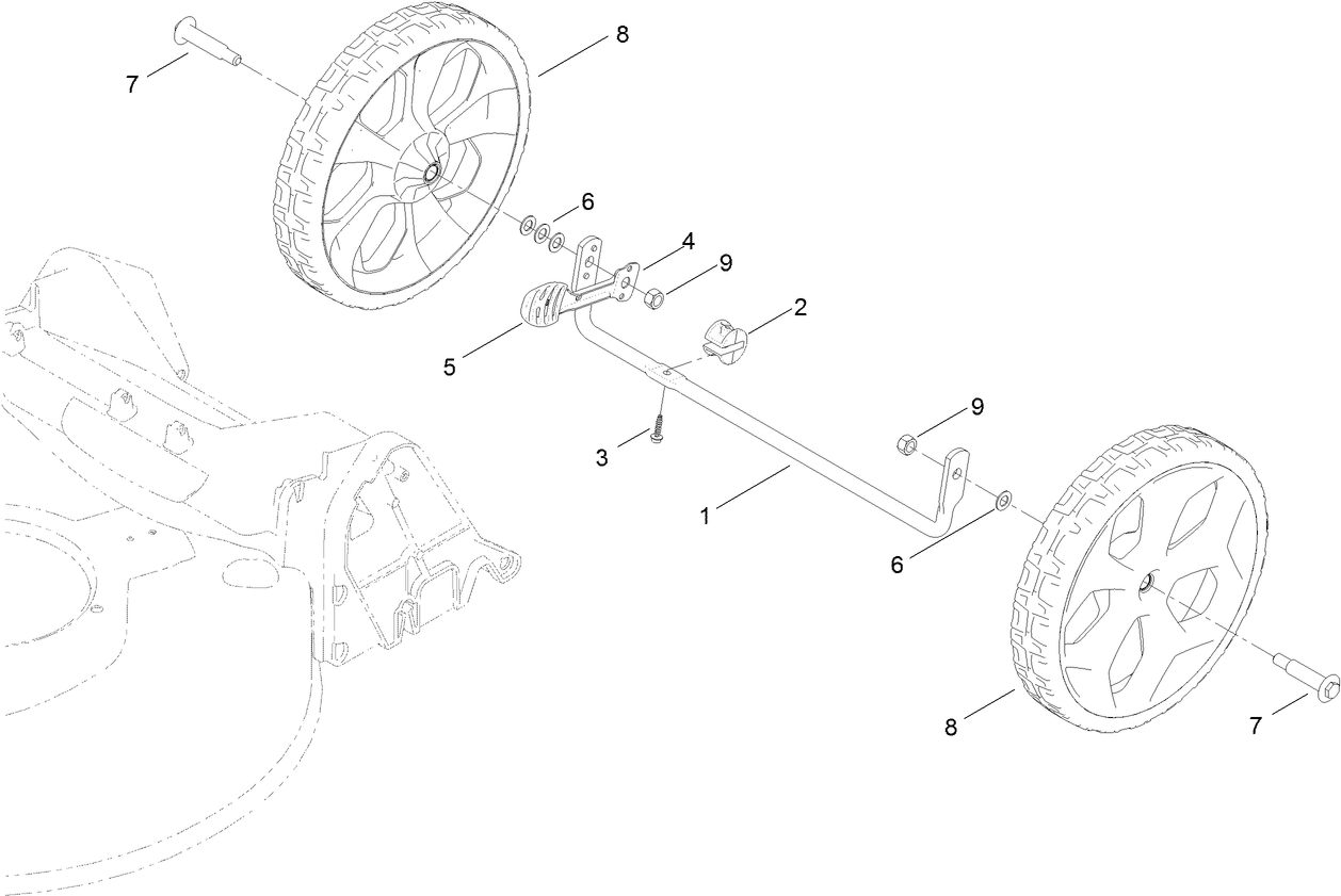 Rear Wheel Assembly