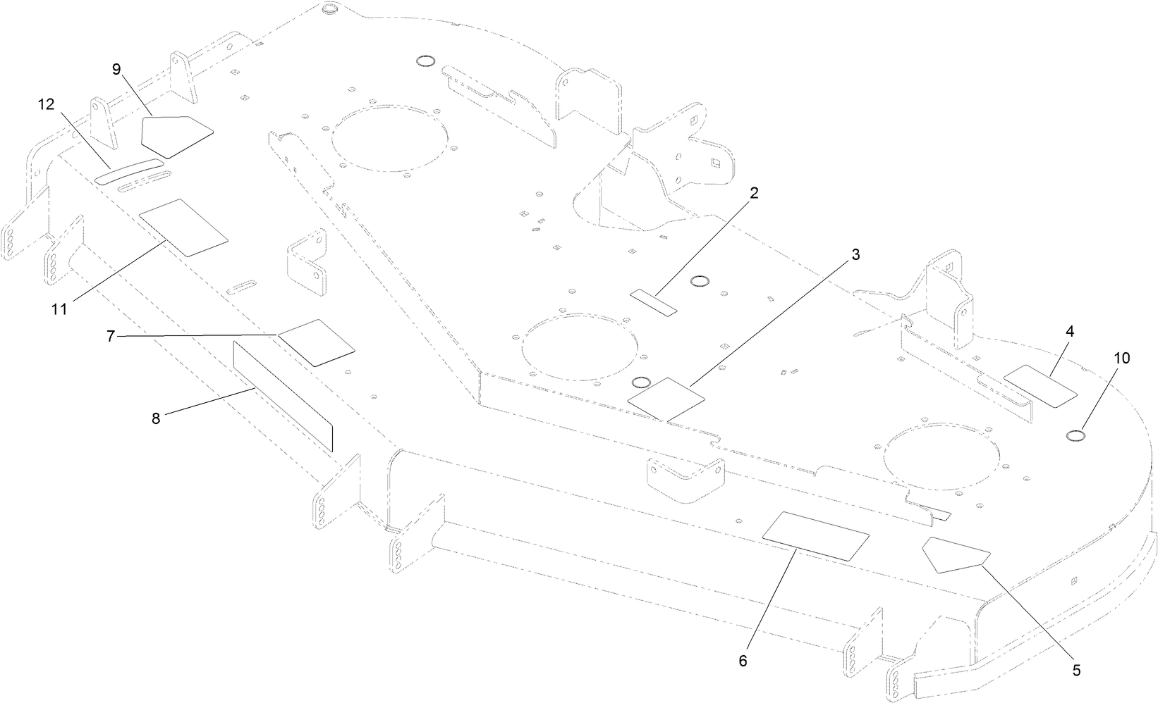 Deck Decal Assembly No. 114-5820