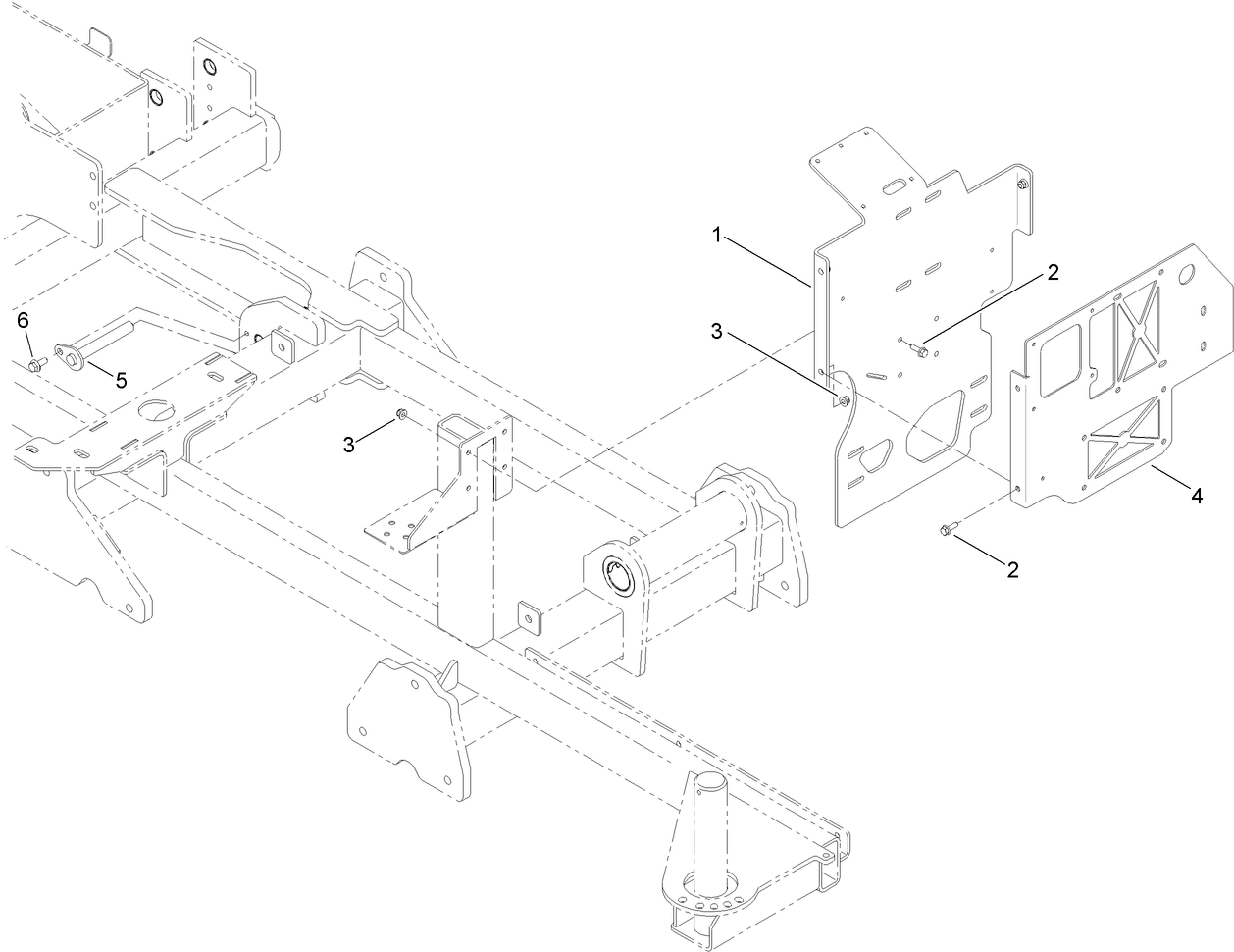 Electrical Plate Mount Assembly