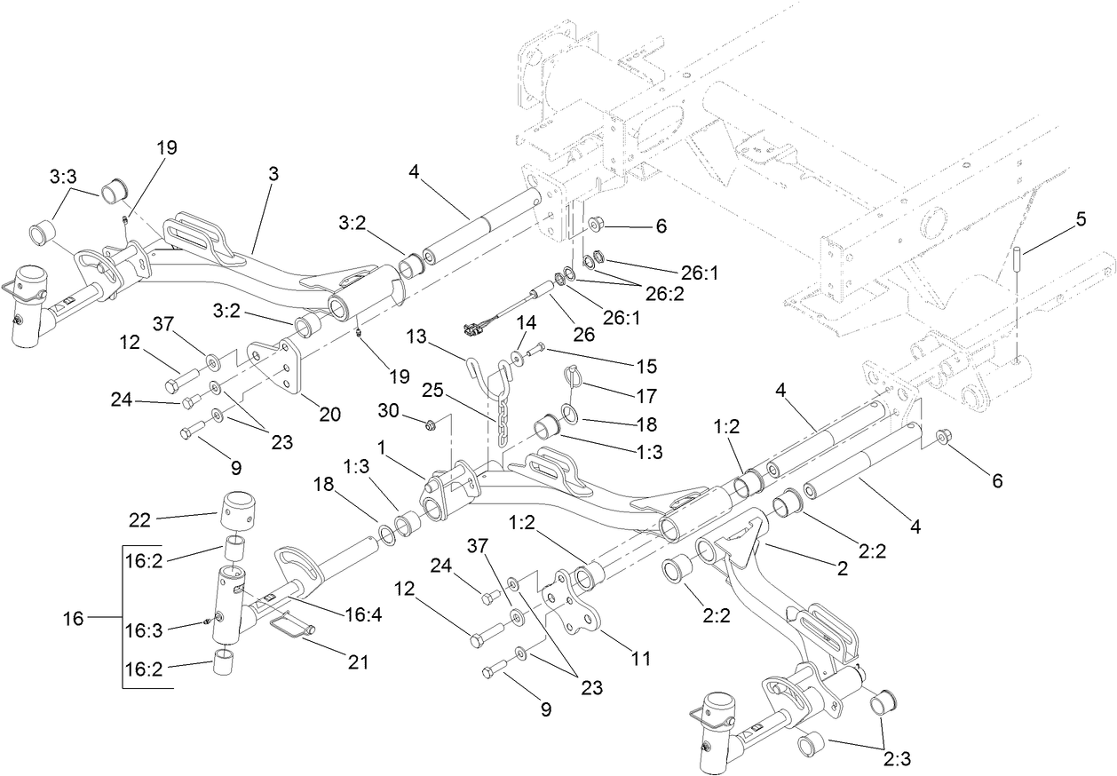 Front Lift Arm Assembly
