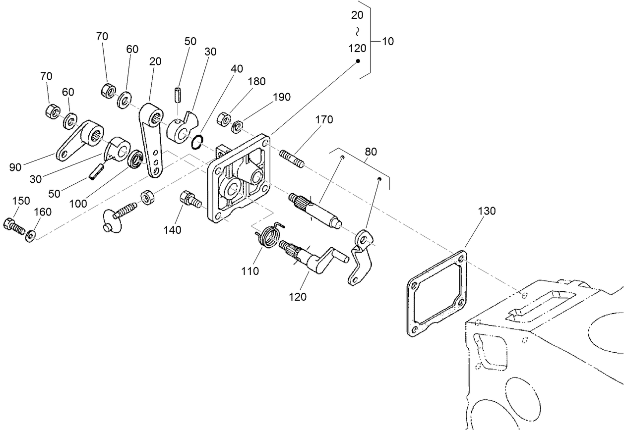 Speed Control Plate Assembly