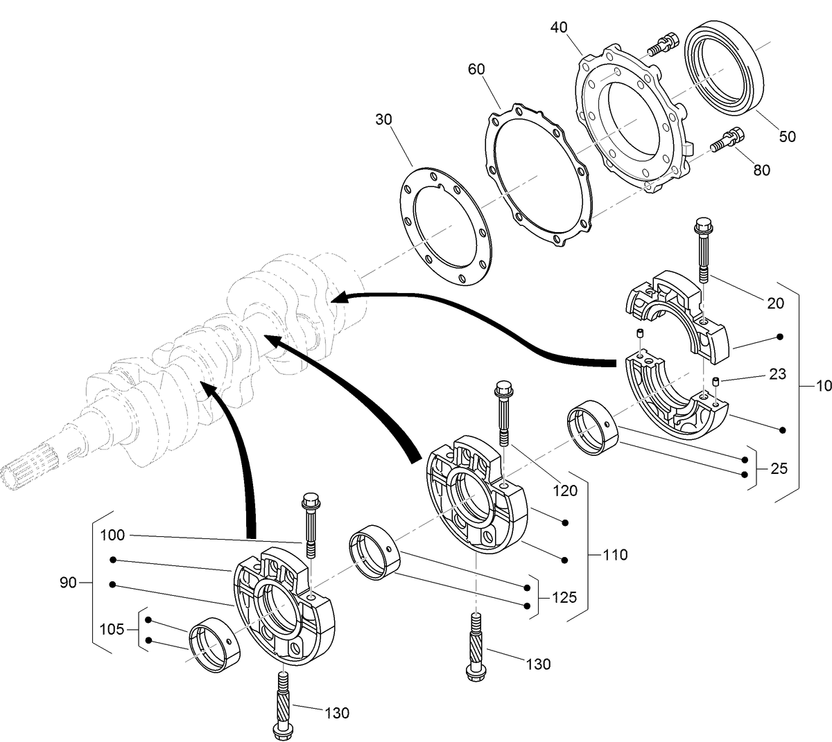 Main Bearing Case Assembly