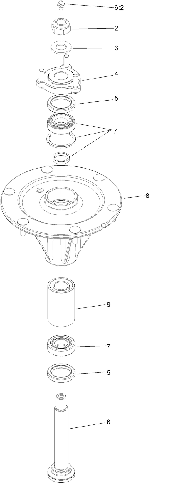 Spindle Assembly No. 119-8500