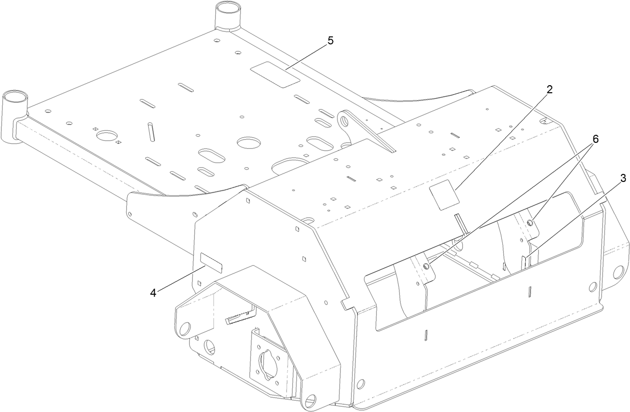 Main Frame Decal Assembly No. 116-8138