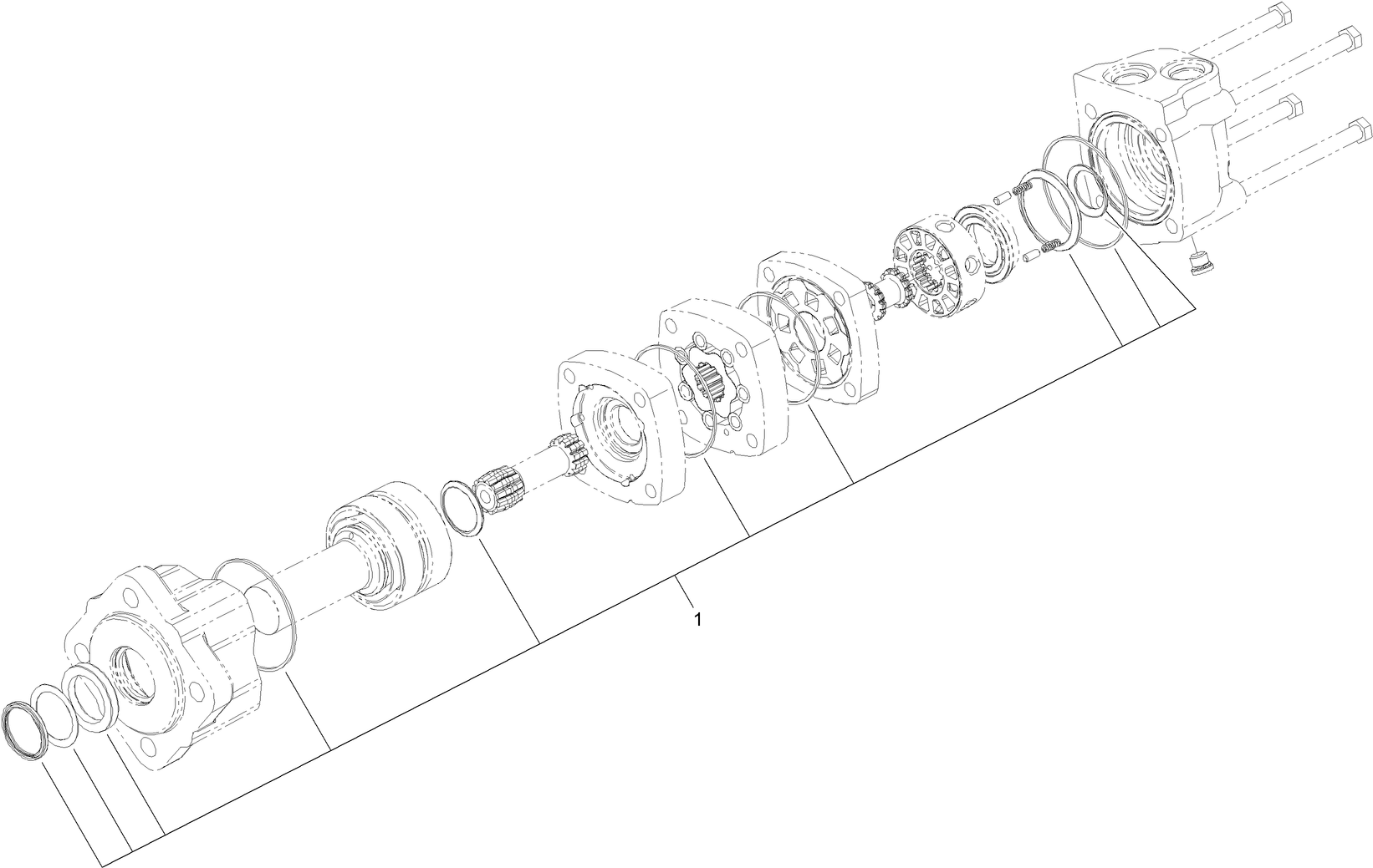 Hydraulic Motor Assembly No. AU188974A1