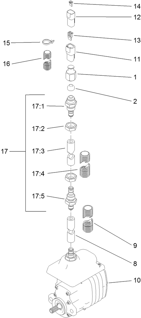 Electric Reel Motor Assembly No. 127-2450