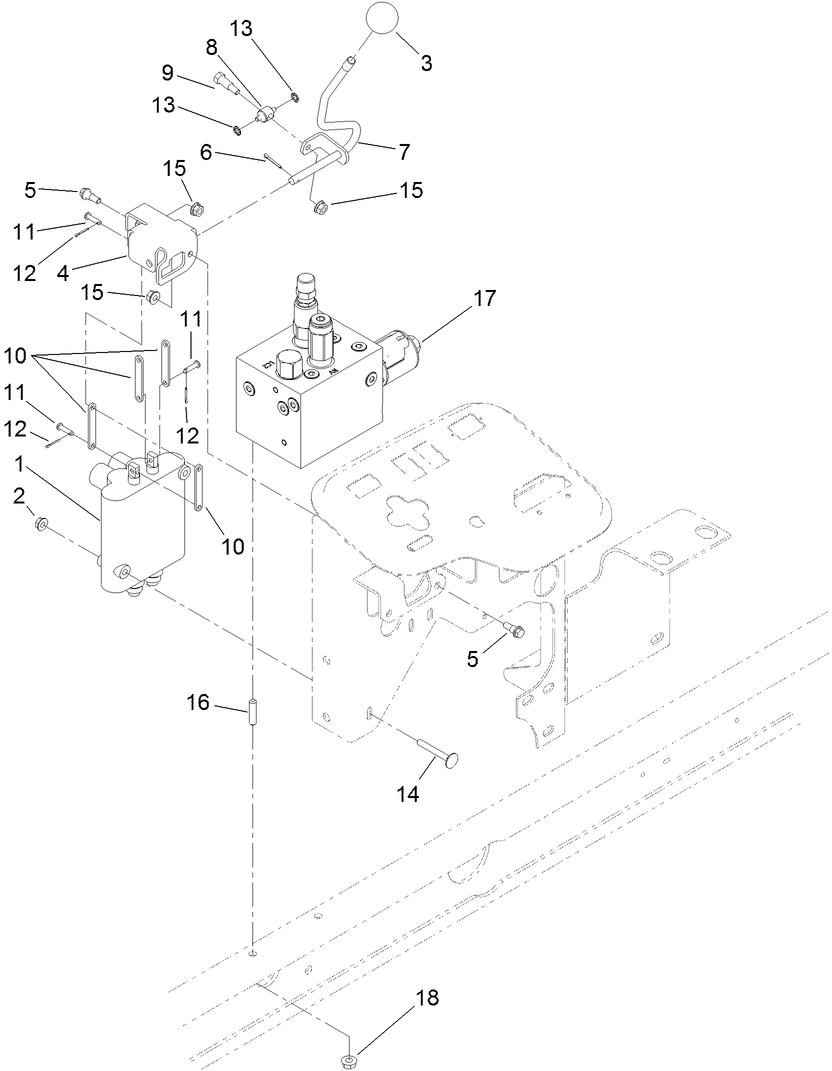 2-Spool Control Valve Assembly