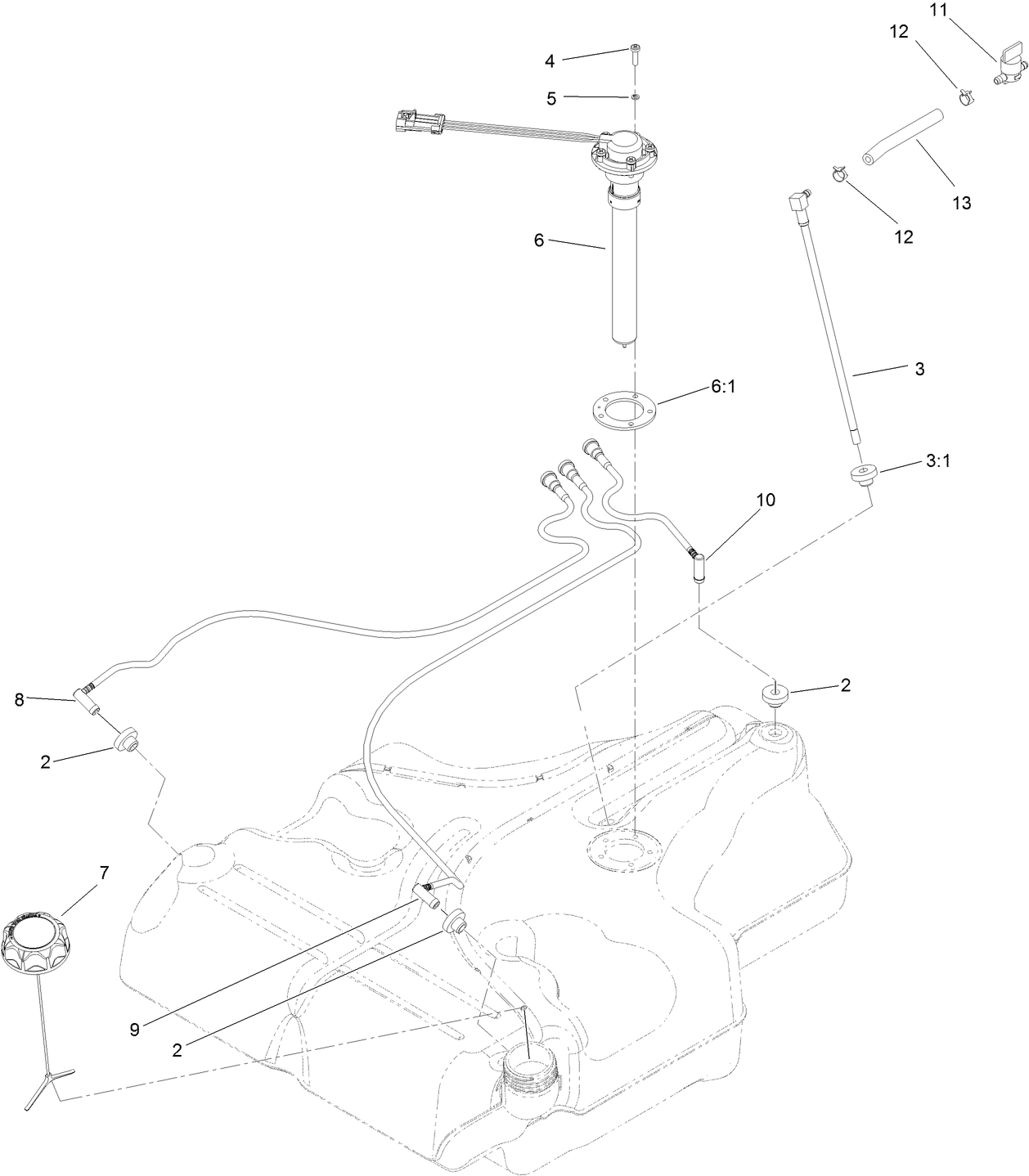 Fuel Tank Assembly No. 116-3979