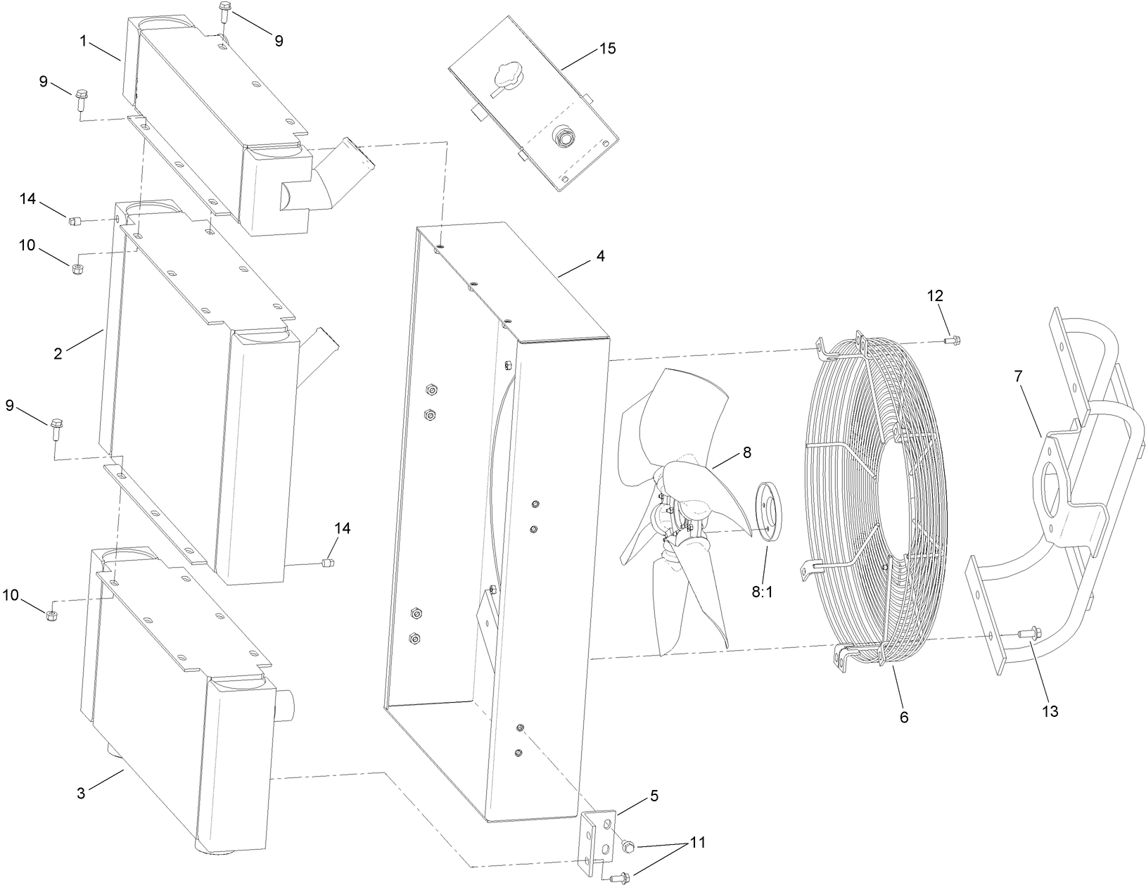 Cooler Assembly No. AU129520