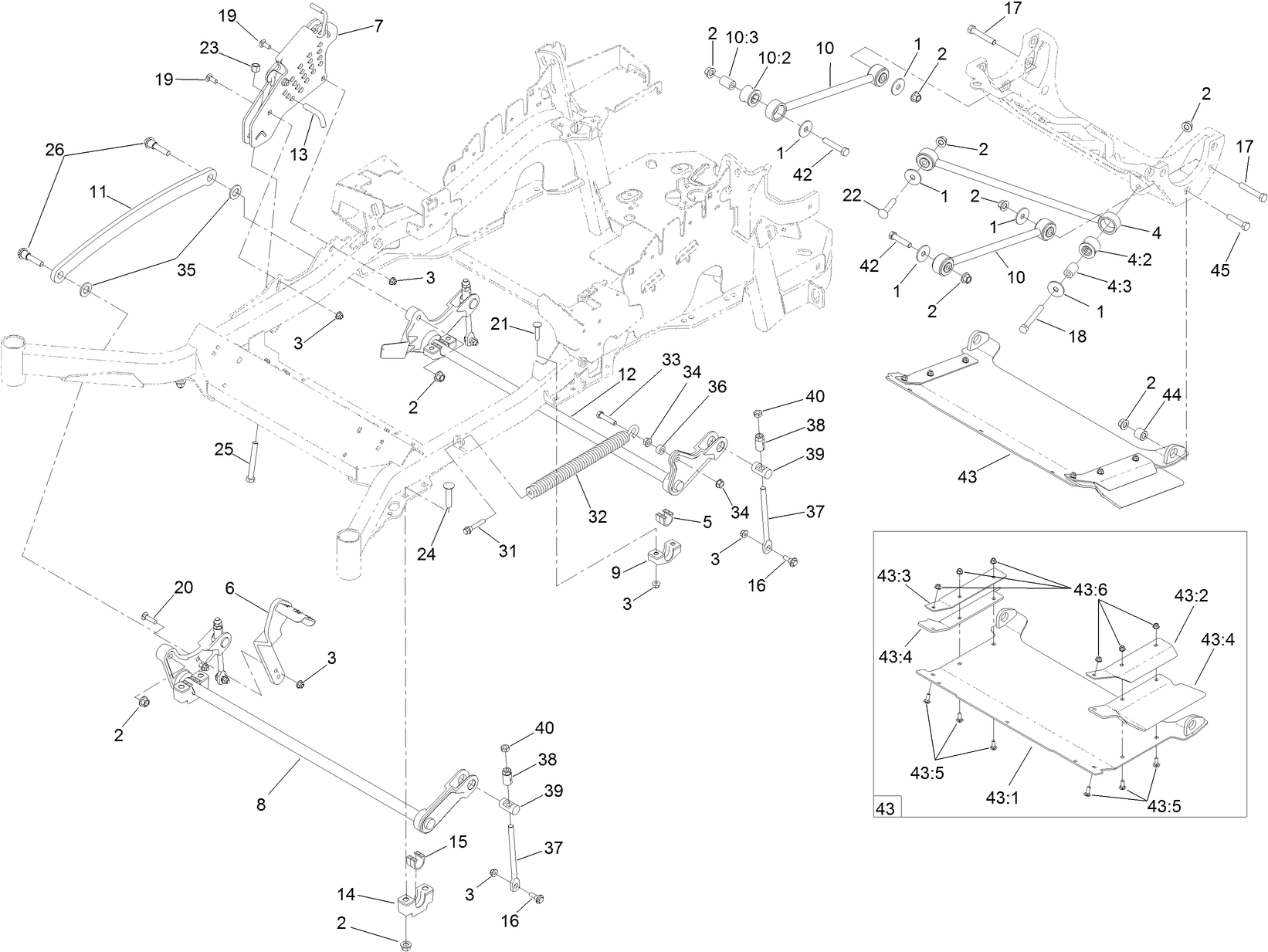 Deck Lift Assembly