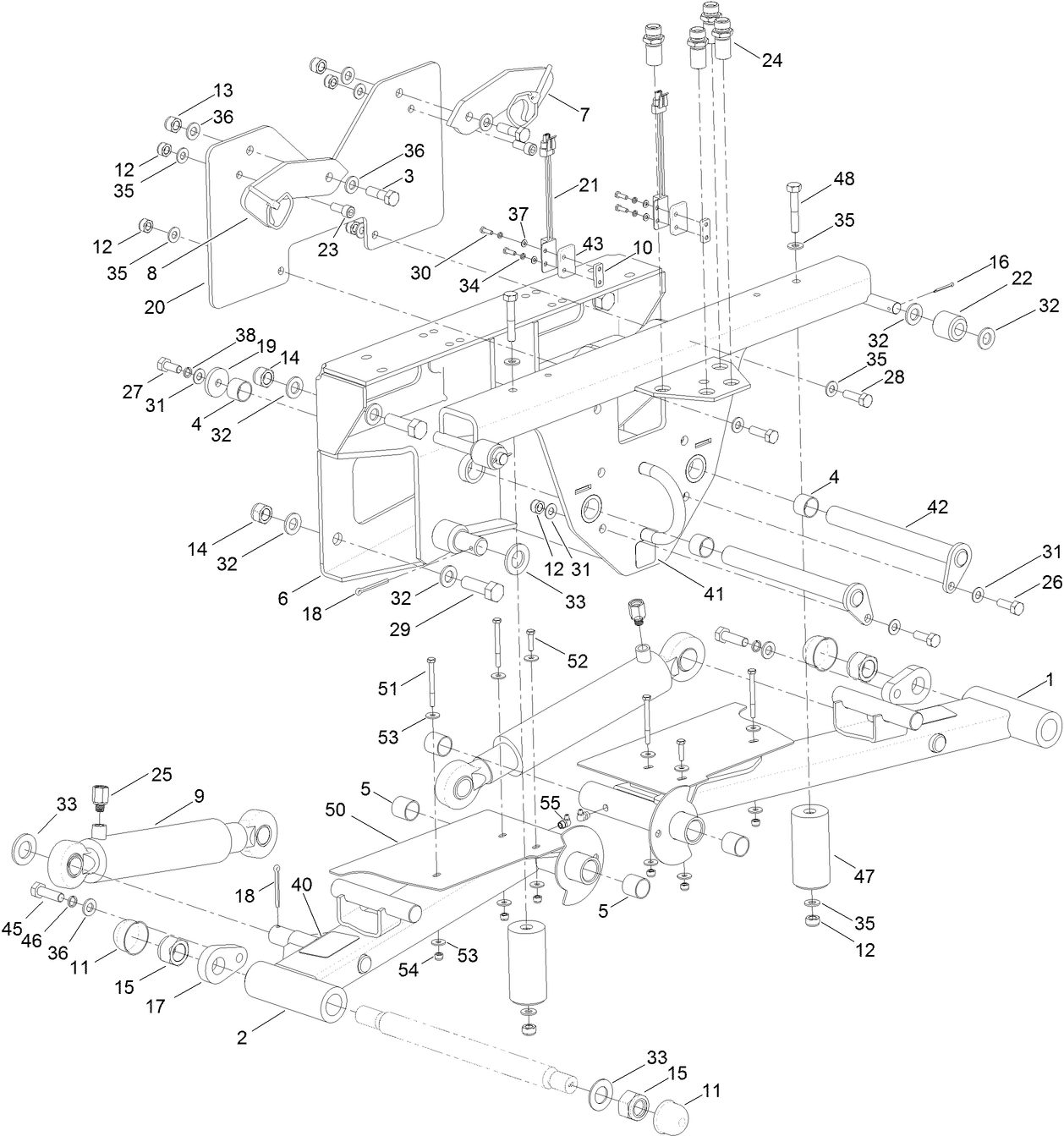 Front Lift Arm Assembly