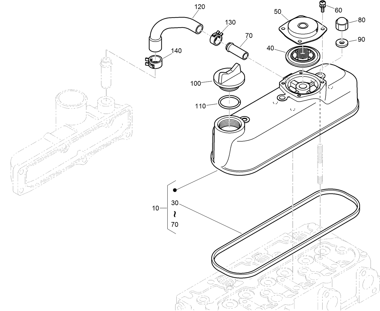 Cylinder Head Cover Assembly