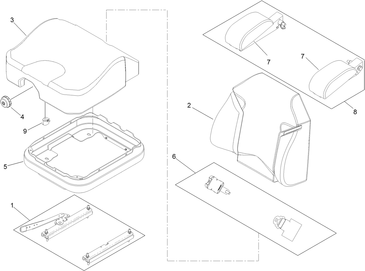 Seat Assembly No. 125-3107