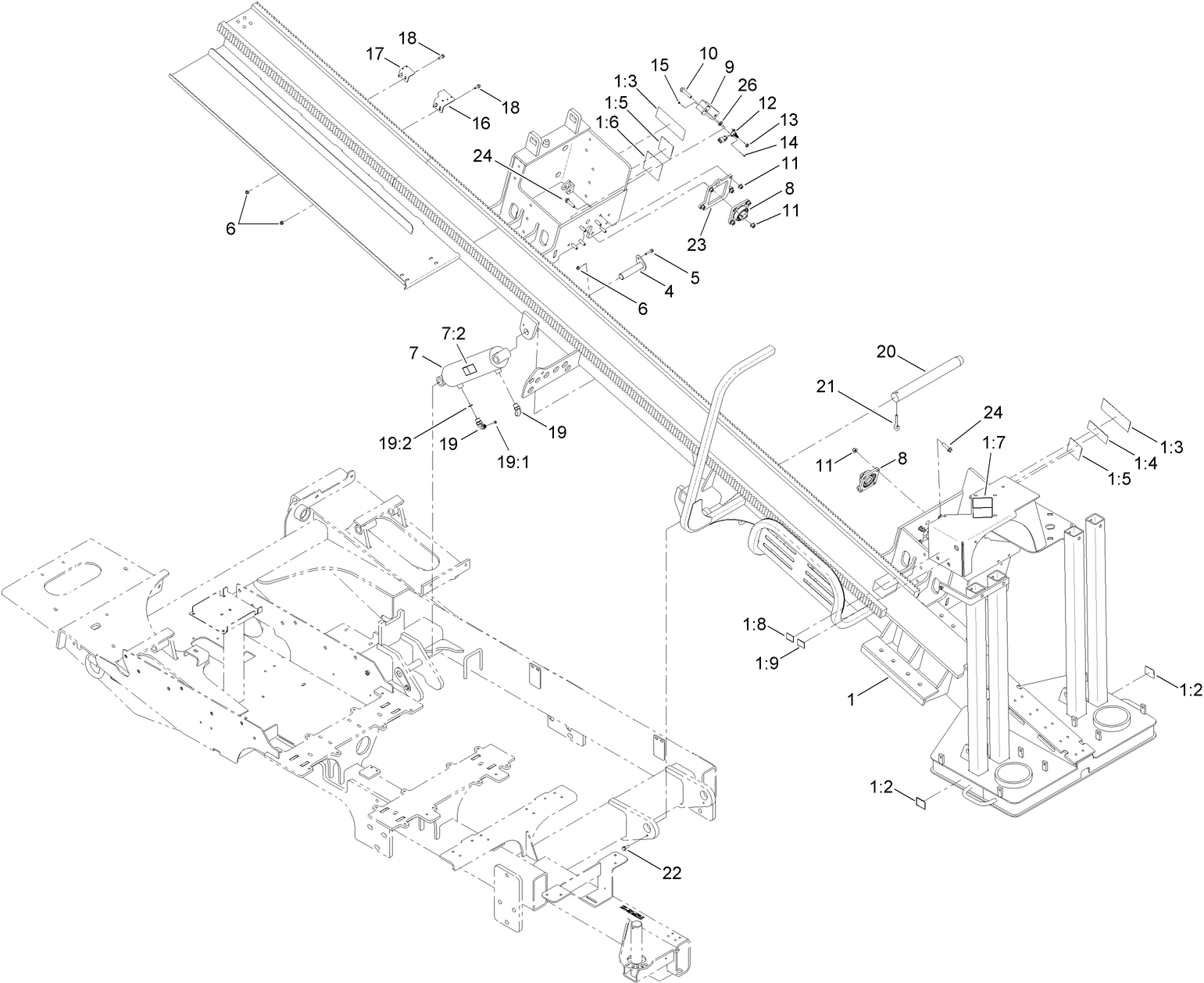 Thrust Frame Assembly
