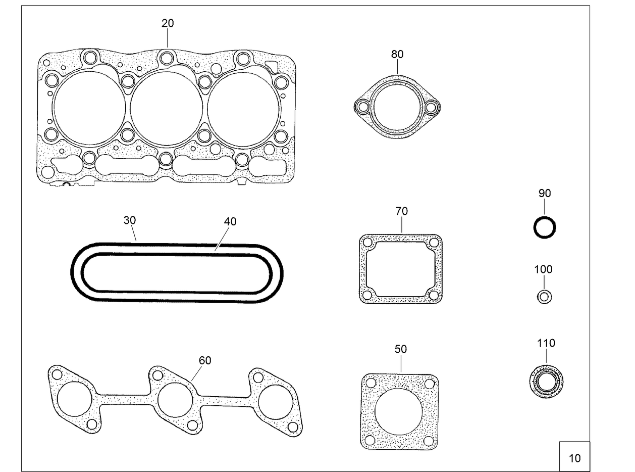 Upper Engine Gasket Kit