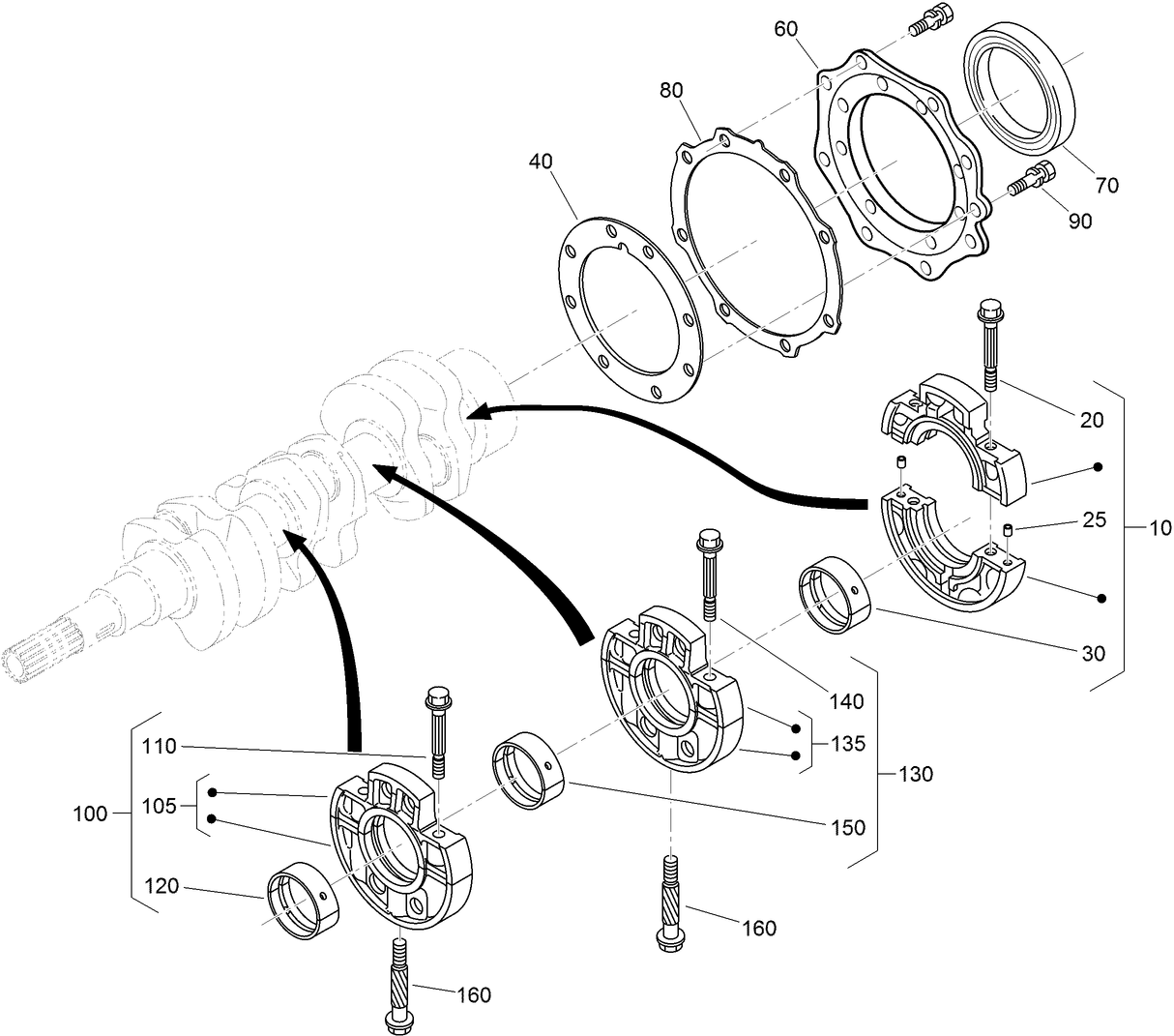 Main Bearing Case Assembly