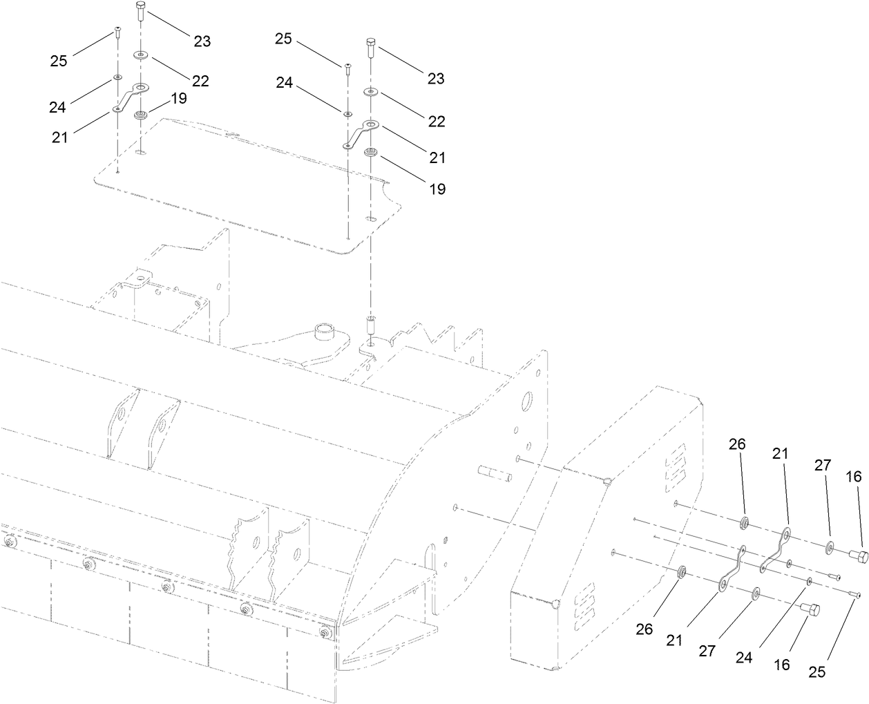 Top Guard and Side Belt Cover Assembly