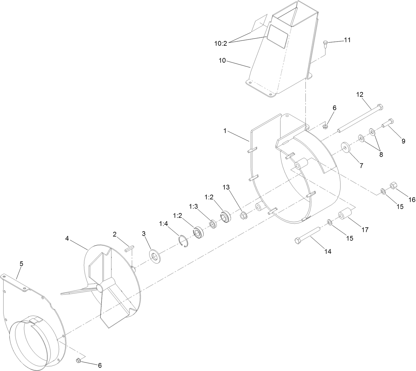 Blower Assembly No. 116-9649