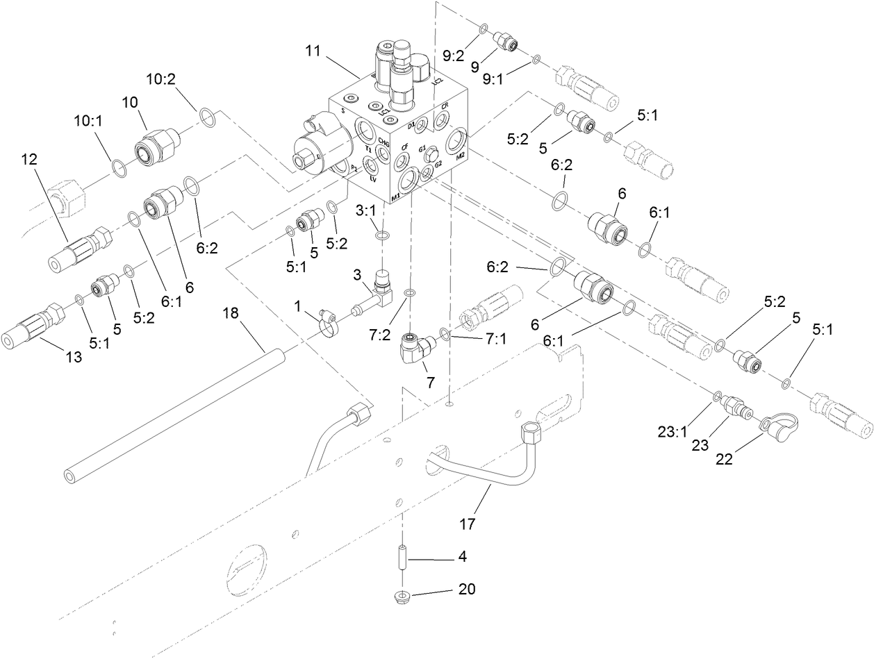 Manifold Block Installation Assembly