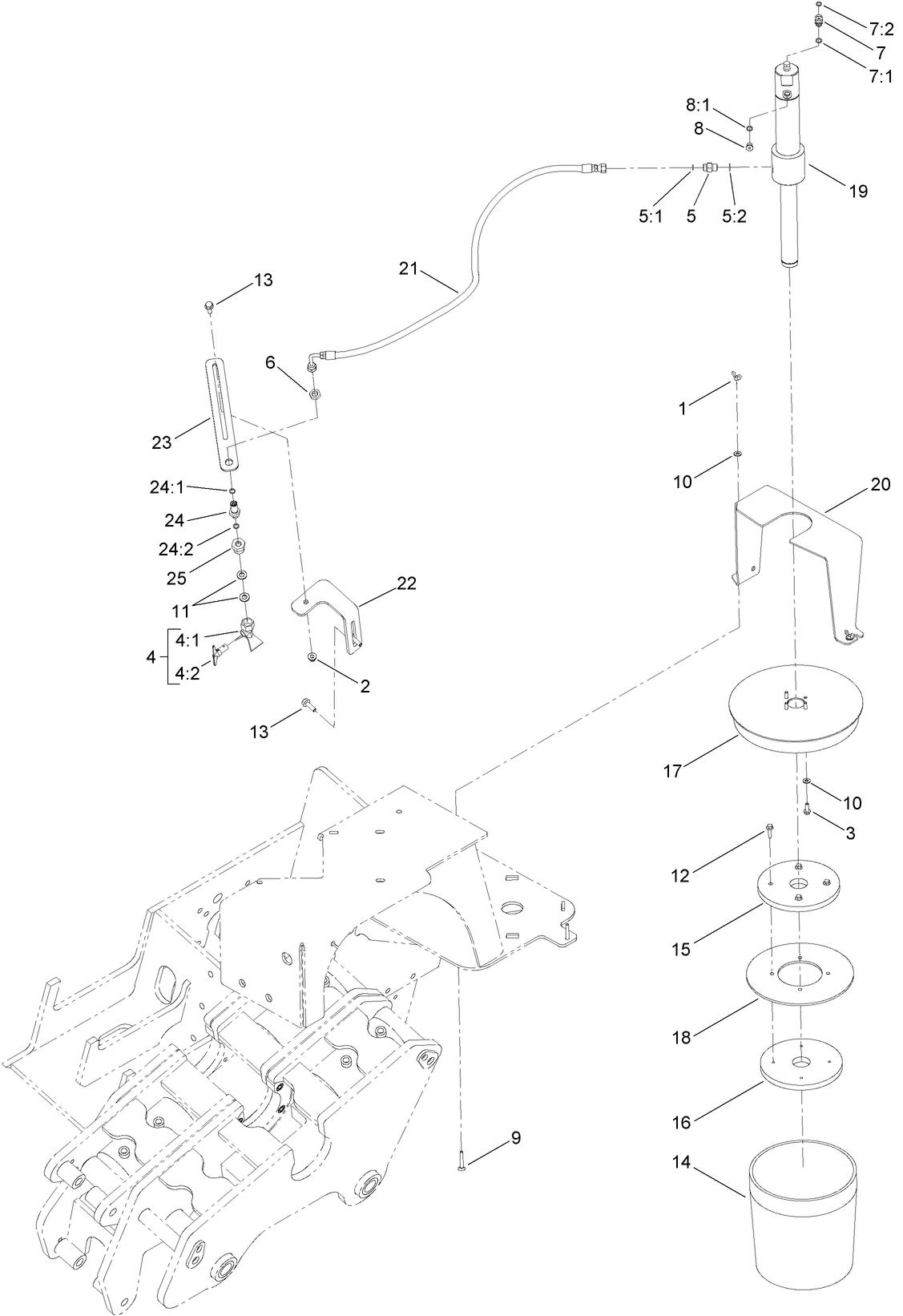 Tool Joint Lube Applicator Assembly