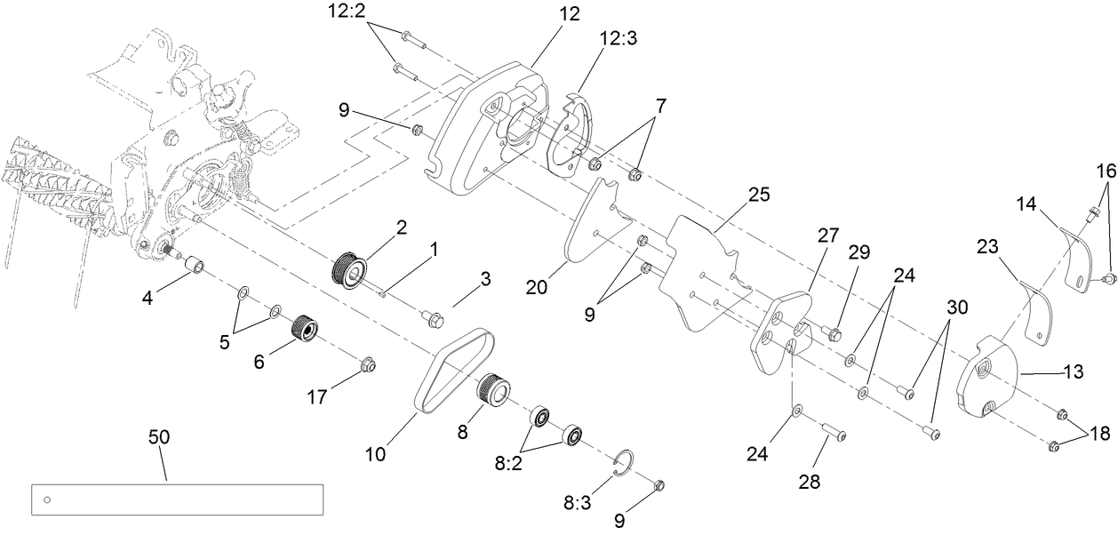 Drive and Cover Assembly