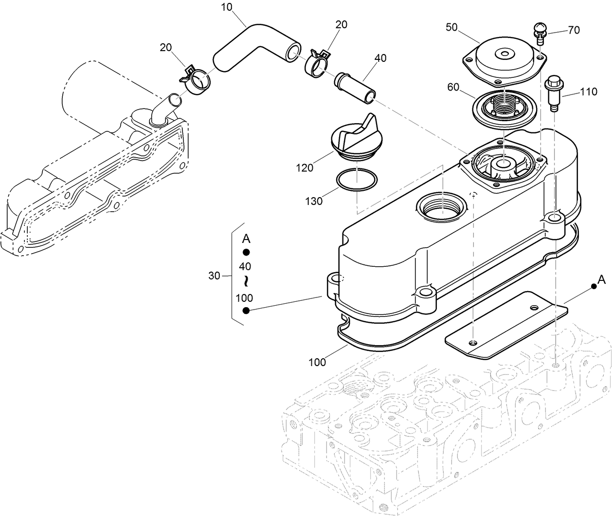 Cylinder Head Cover Assembly