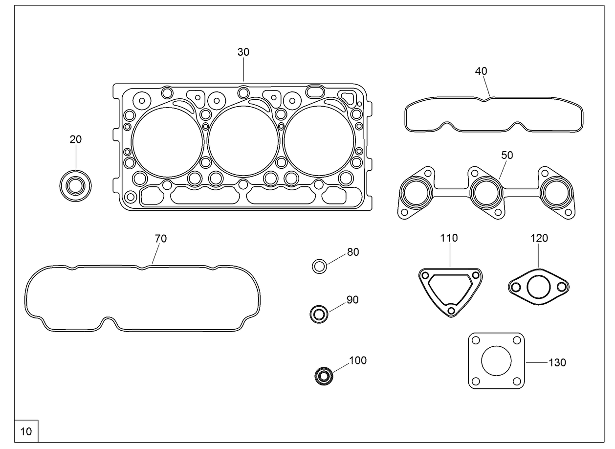 Upper Engine Gasket Kit
