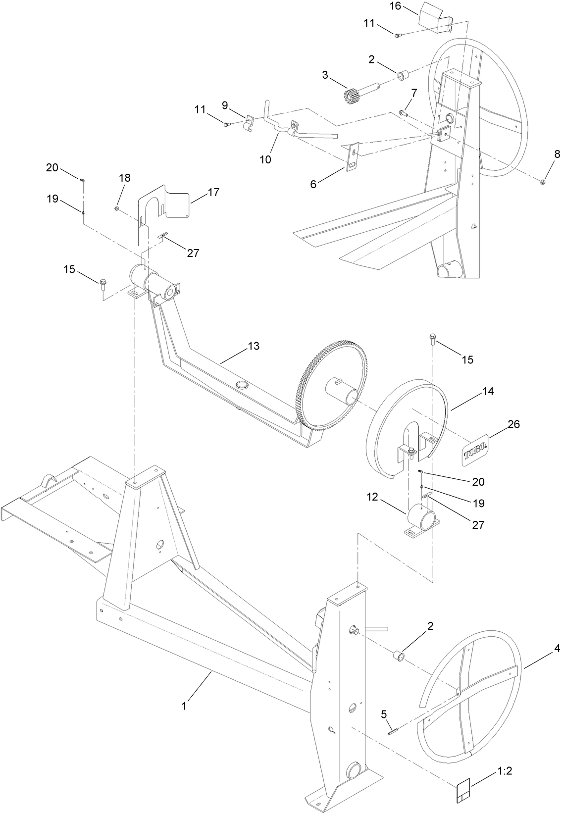 Frame and Yoke Assembly