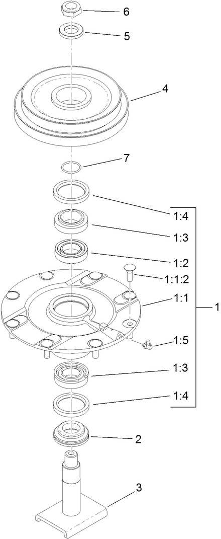 Double Spindle Assembly No. 121-5255